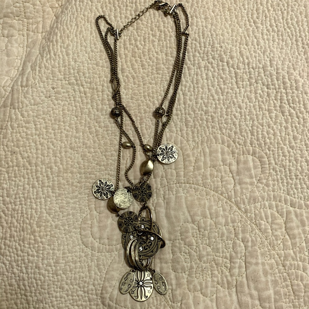 11 inch costume jewelry.